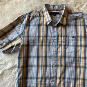 Volcom short sleeve button up || size Large